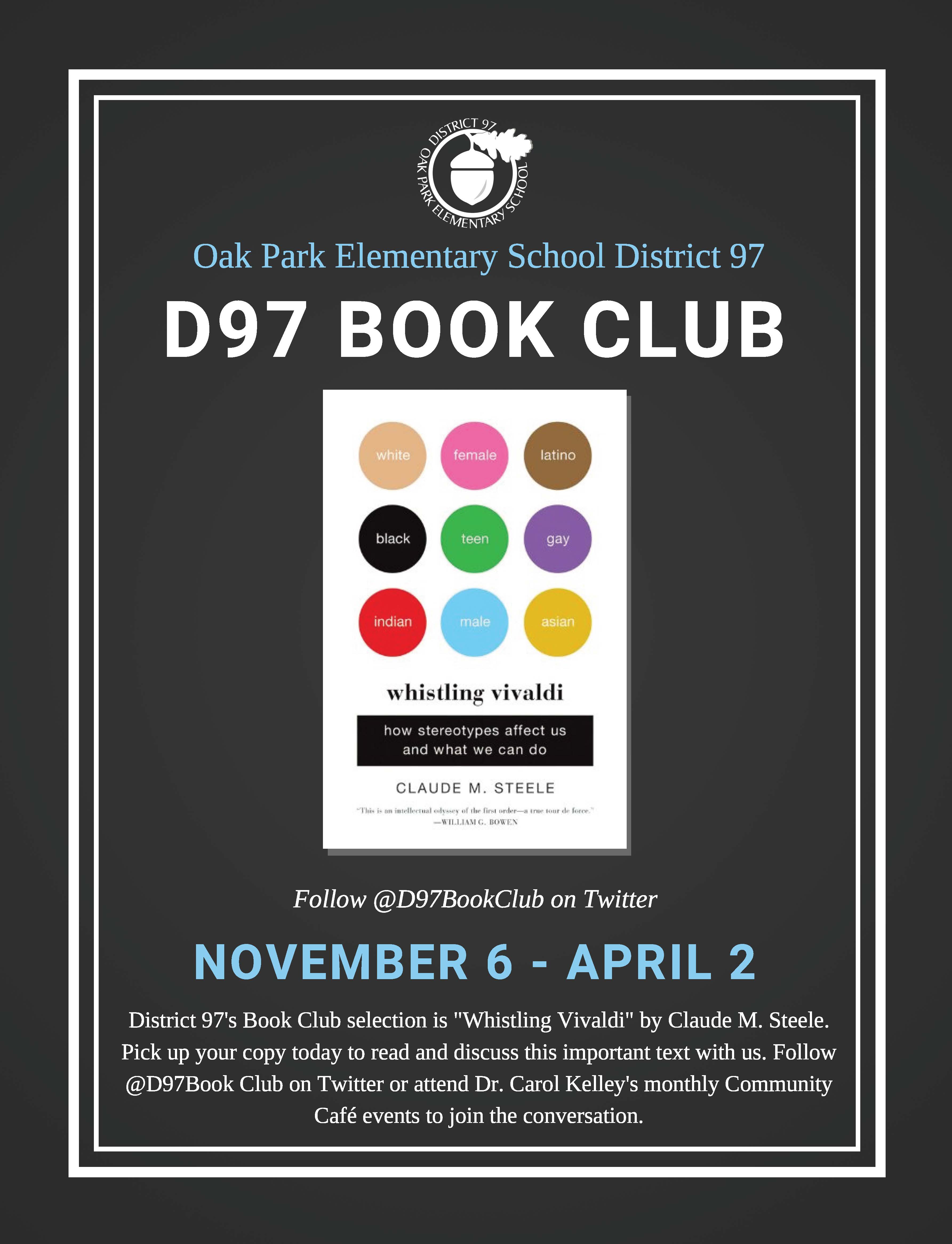 D97 book club poster