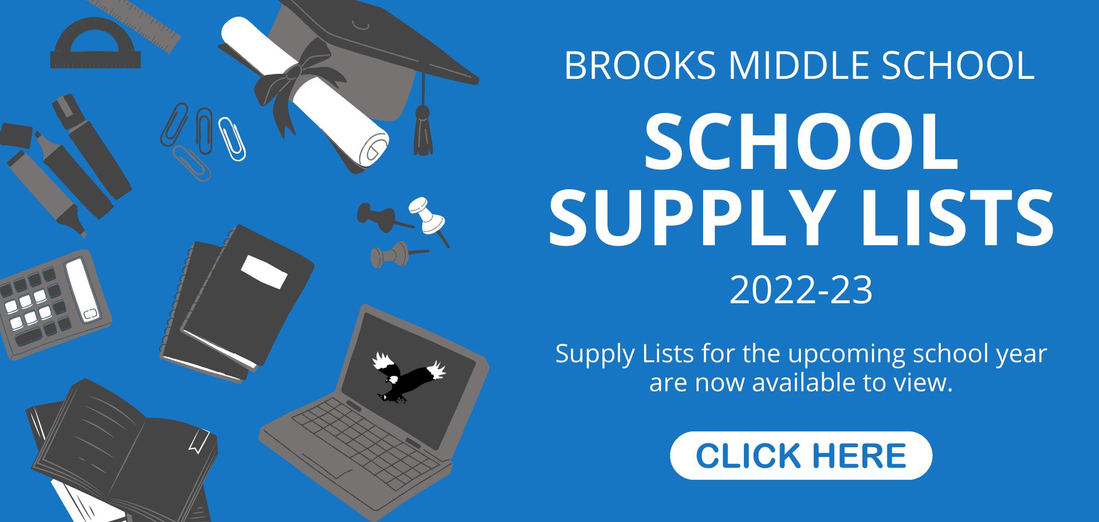 Click here for 2022-23 School Supply List