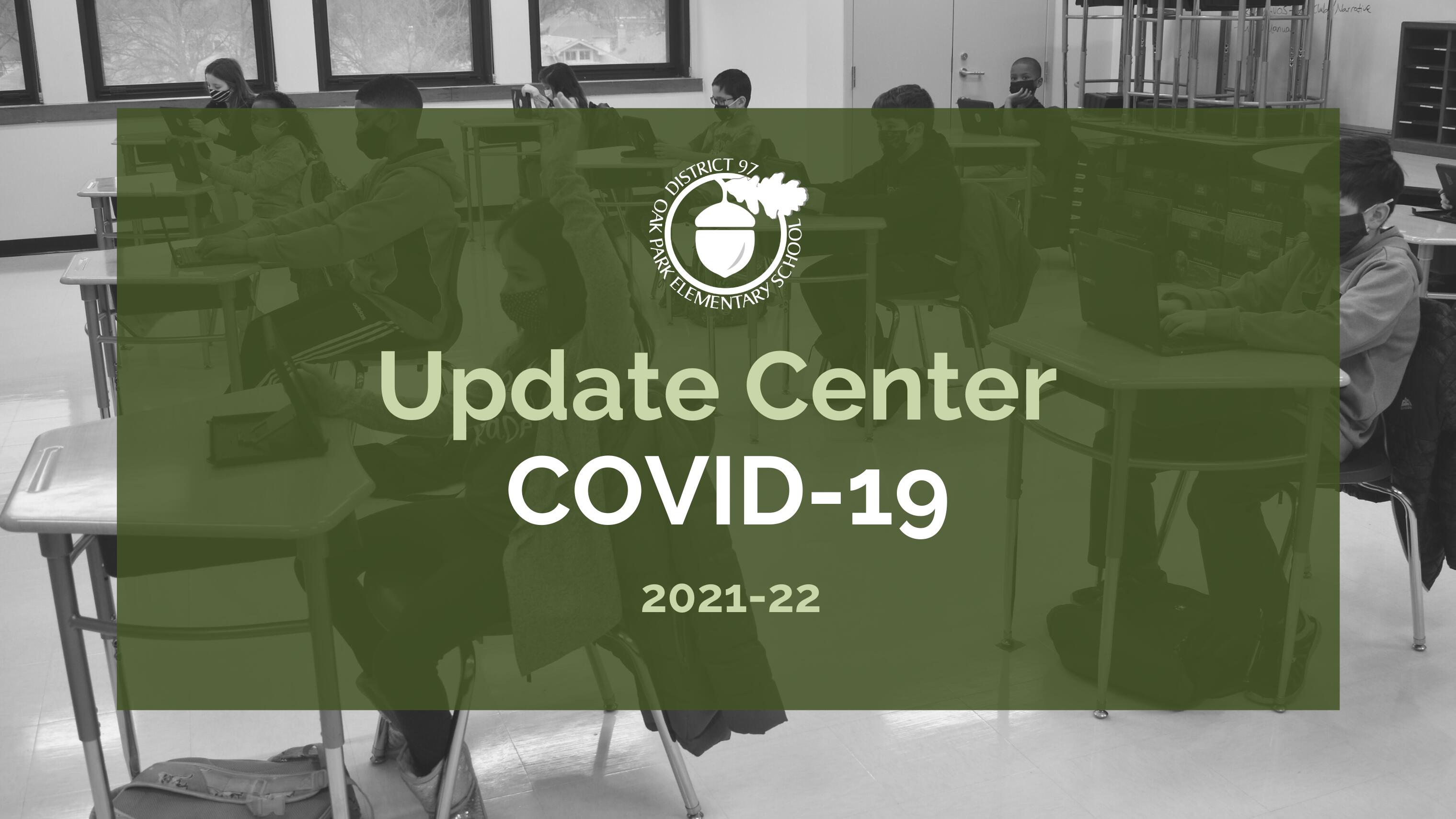 COVID-19 Update Center 2021-2022 banner
