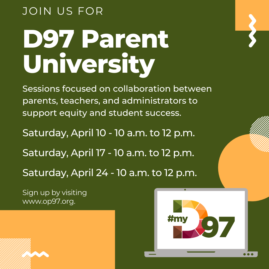 Parent University - April 10, 17 and 24