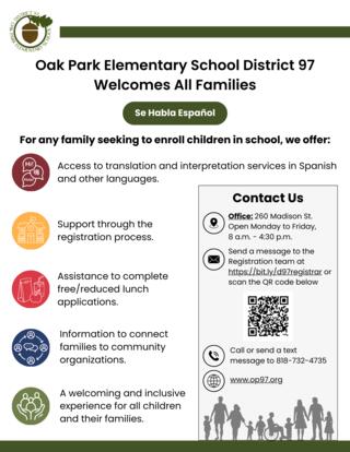 CLICK: D97 Welcomes All Families Flyer (English)