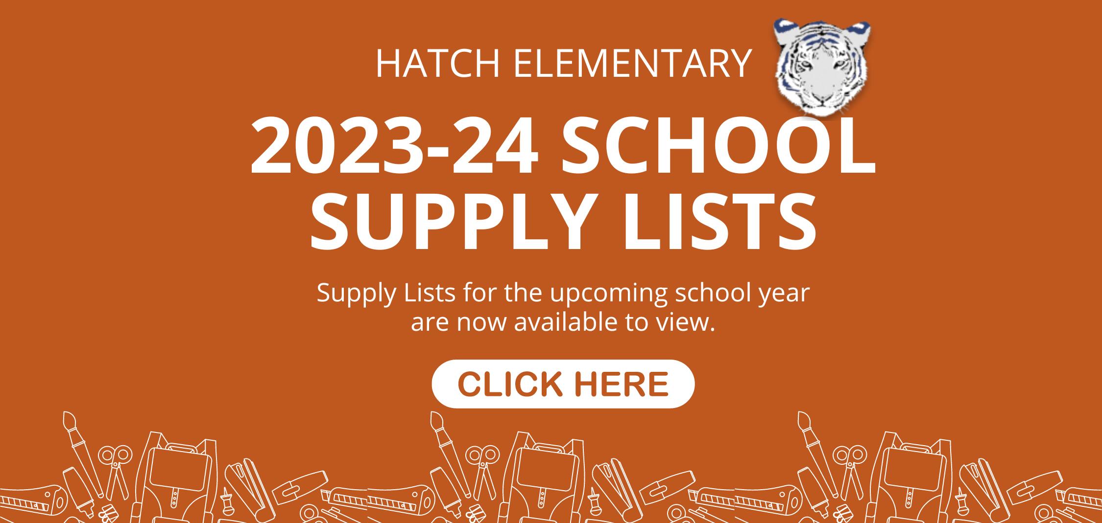 Click here to view the 2023-24 school supply lists!