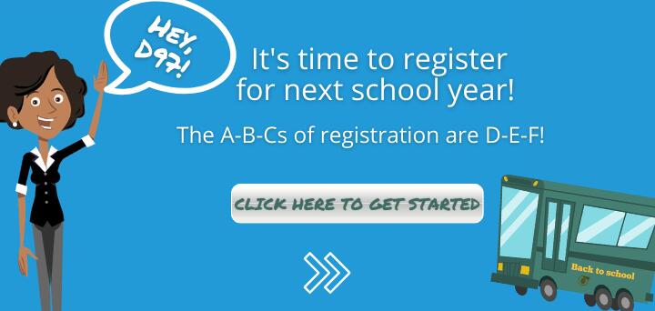 It's time to register for the next school year! Click here to get started.