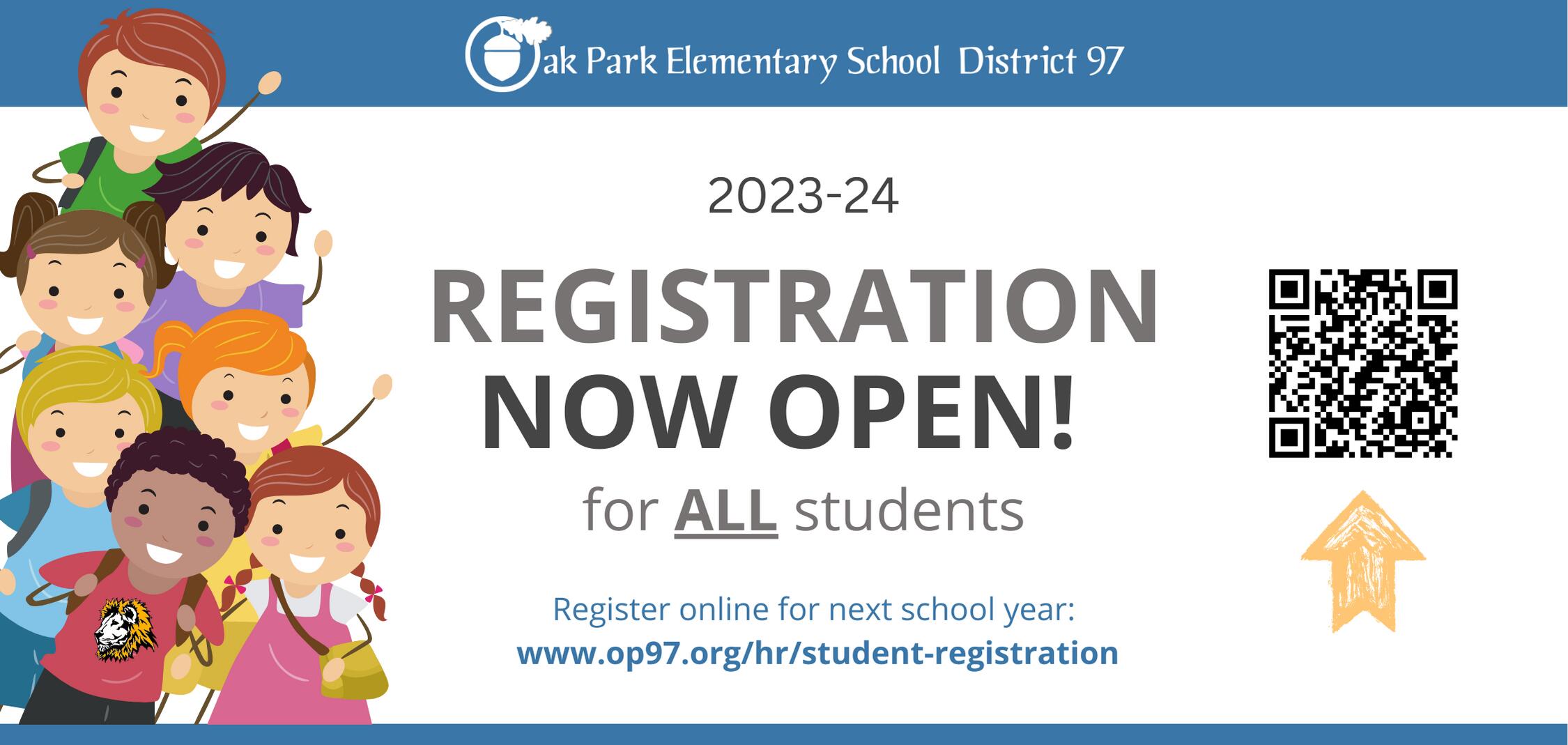 Registration Now Open for All Students