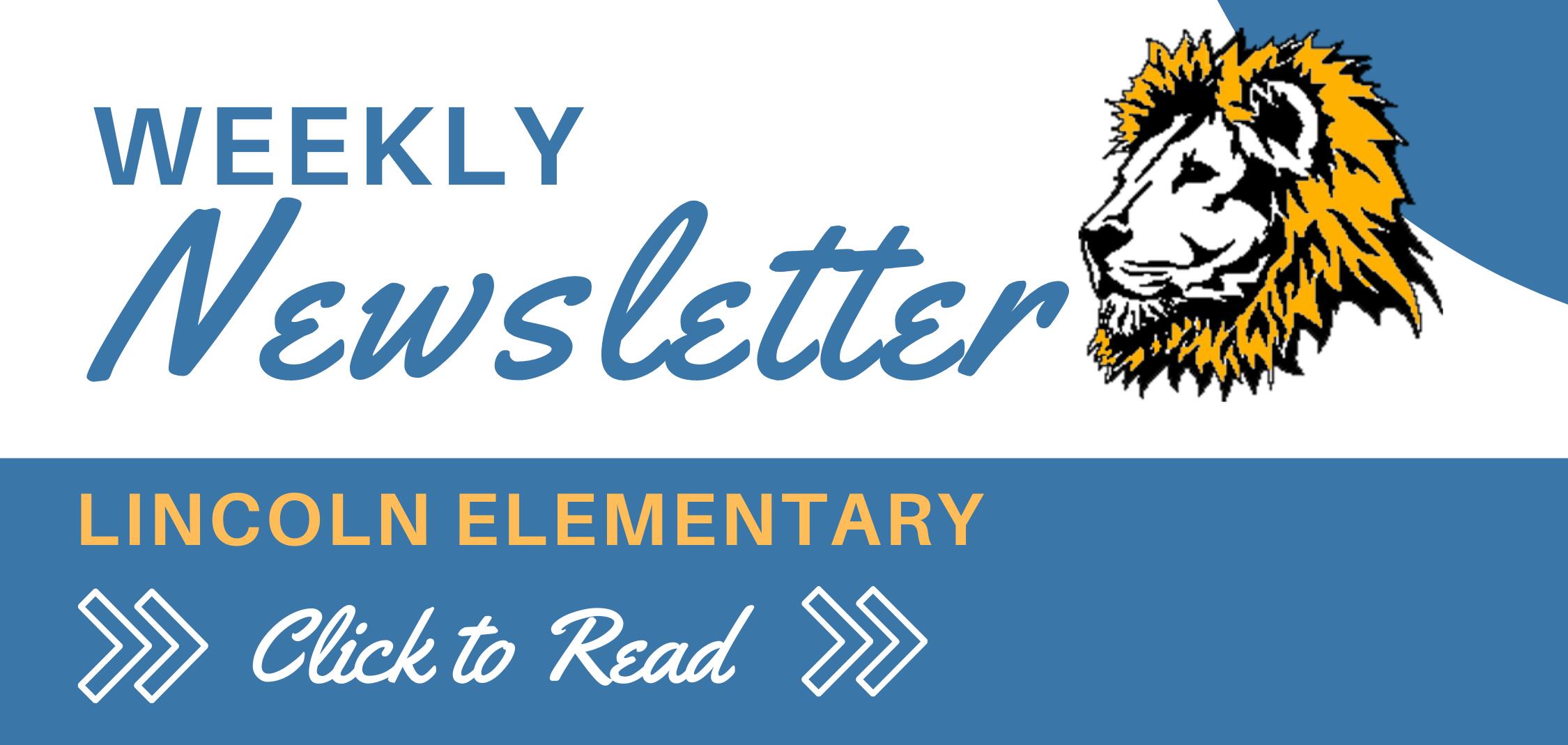 Lincoln Weekly Newsletter