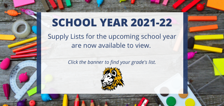 Click to access the 2021-22 supply lists for Lincoln Elementary School