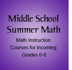 Middle School Summer Math